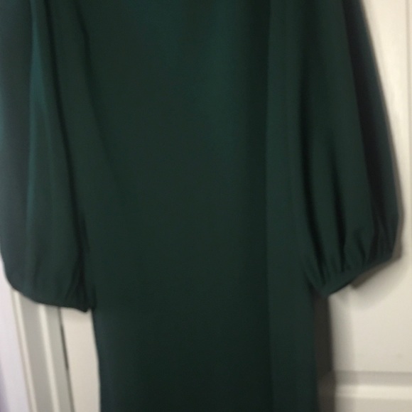 Green bishop sleeve dress - Picture 1 of 1